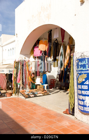 Markt in der Stadt Houmt Souq auf der Insel Djeba in Tunesien Stockfoto