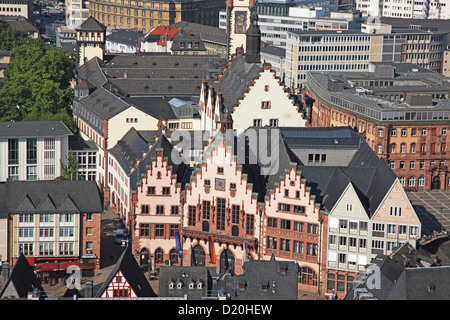 Deutschland, Frankfurt Am Main, Rathaus am Römerberg Stockfoto