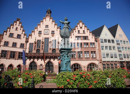 Deutschland, Frankfurt Am Main, Rathaus am Römerberg Stockfoto