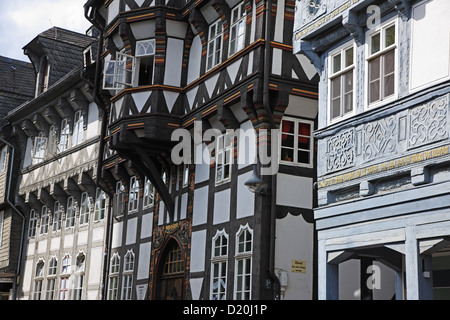 Deutschland, Niedersachsen, Harz Region, historischen Stadt Goslar, UNESCO-Welterbe Stockfoto