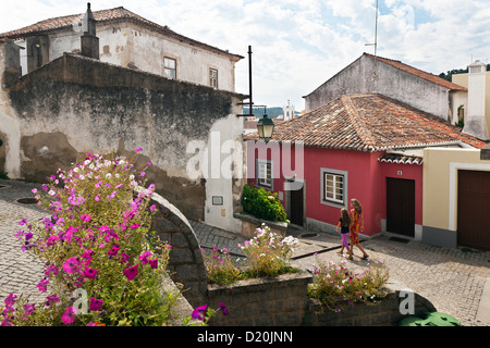 Gasse in Monchique, Algarve, Portugal, Europa Stockfoto