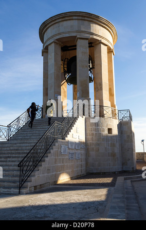 Die Seige Bell Memorial, Malta Stockfoto