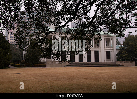 Klassischer Garten, Luxus-Haus, Changning District, Shanghai, China Stockfoto