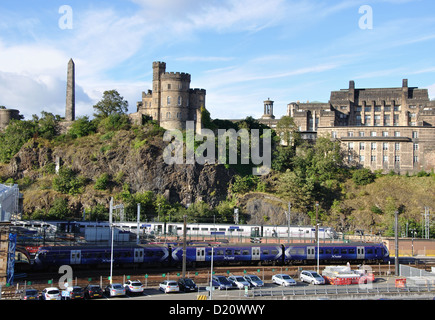 Waverley Station, Edinburgh, West Lothian, Schottland, UK Stockfoto