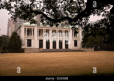 Klassischer Garten, Luxus-Haus, Changning District, Shanghai, China Stockfoto