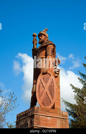 William Wallace Statue, Scottish Borders, Schottland, Vereinigtes Königreich Stockfoto