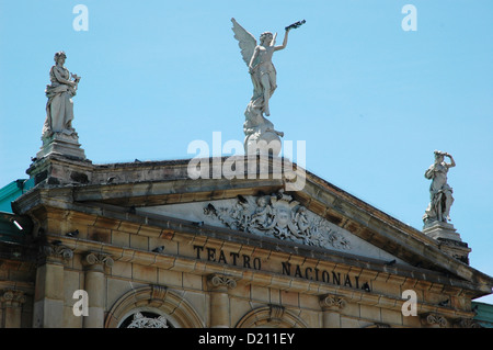 San José (Costa Rica): Teatro Nacional Stockfoto