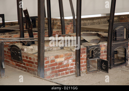 Konzentrationslager Sachsenhausen. 1936-1945. Krematorium. Detail. Oranienburg. Deutschland. Stockfoto