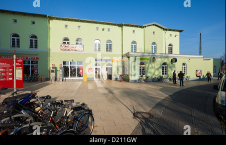 Fuerstenwalde / Spree Bahnhof, einer von Deutschlands älteste, Brandenburg, Deutschland Stockfoto