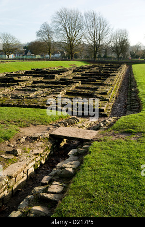 römischen Kaserne Caerleon nahe Newport Süd wales uk Stockfoto