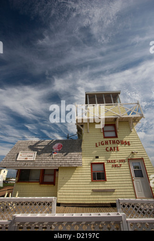 Das Lighthouse Cafe im Rustico, Prinz Eduard Insel Stockfoto