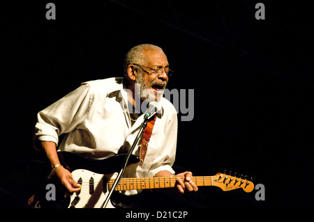 Die Holmes Brothers - ein Vokal-instrumentale Trio aus Christchurch, Virginia, USA Stockfoto