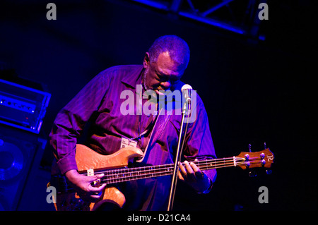 Die Holmes Brothers - ein Vokal-instrumentale Trio aus Christchurch, Virginia, USA Stockfoto