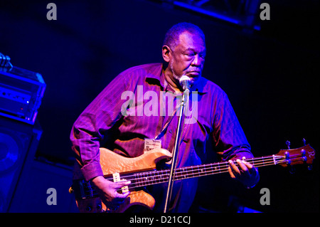 Die Holmes Brothers - ein Vokal-instrumentale Trio aus Christchurch, Virginia, USA Stockfoto