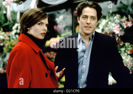 Mickey Blue Augen Mickey Blue Eyes Jeanne Tripplehorn, Hugh Grant *** lokalen Caption *** 1999 Universal Stockfoto