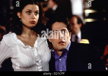 Mickey blau-Augen-Mickey blau-Augen-Antoinette (Lorri Bagley), Michael (Hugh Grant) *** lokalen Caption *** 1999 Universal Stockfoto