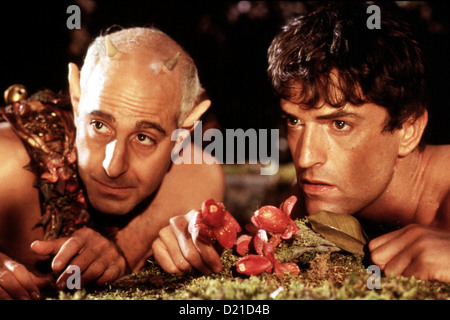 Ein Sommernachtstraum Sommernachtstraum, Stanley Tucci, Rupert Everett Puck (Stanley Tucci) Und Oberon (Rupert Everett) Stockfoto