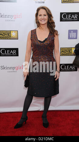 Melissa Leo kommt bei den 18. Annual Critics Choice Film Awards in Santa Monica, Kalifornien, USA, am 10. Januar 2013 Stockfoto