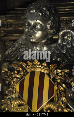 Valencia, Spanien: Heilige Kunstmuseum am Catedral del Santo Cáliz Stockfoto