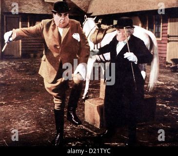 Der Wachsblumenstrauss Miss Marple: Murder At Gallop Robert Morley, Margaret Rutherford Um Den Mord Aufzuklaeren, taeuscht Stockfoto