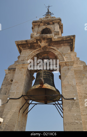 Valencia, Spanien: Catedral del Santo Cáliz, El Miguelete Turm Stockfoto