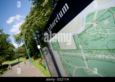 Das Arboretum-Park, Lincoln, Lincolnshire, UK Stockfoto