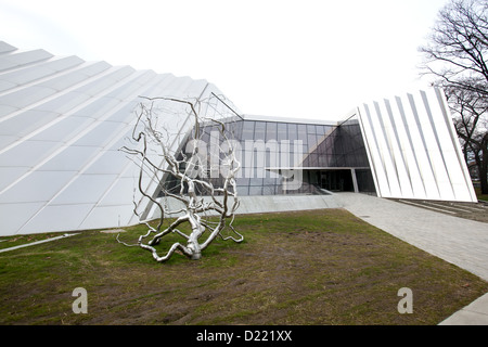 Eli und Edythe Art Museum an der Michigan State University in East Lansing, Michigan, USA. Stockfoto