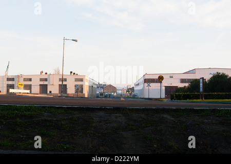 Lager an der historischen Mare Island Naval Shipyard in der Nähe von Vallejo, Kalifornien. Stockfoto