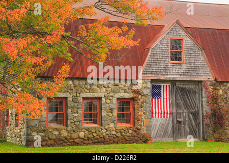 Stone Barn Farm, Bar Harbor, Maine, USA Stockfoto