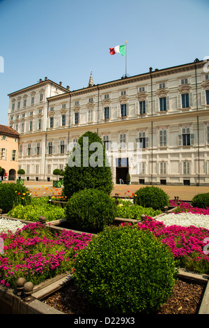 Palazzo Reale in Turin Italien Stockfoto