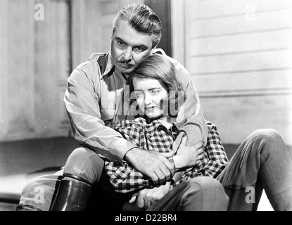 Vertauschtes Glück große liegen, George Brent, Bette Davis Pete (George Brent), Jugendbuchautorin Heiratsantrag Maggie (Bette Davis) Stockfoto