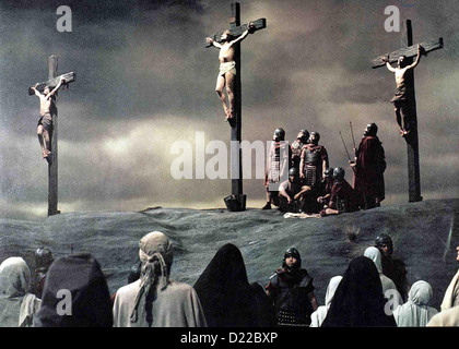 Sterben, Groesste Geschichte Aller Zeiten Greatest Story Ever Told, Max von Sydow Jesus (Max von Sydow, m) bin Kreuz. Lokale Stockfoto