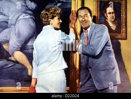 Rendezvous In Madrid glücklich Diebe, die Eve Lewis (Rita Hayworth), Jaime Bourne (Rex Harrison) *** lokalen Caption *** 1961-- Stockfoto