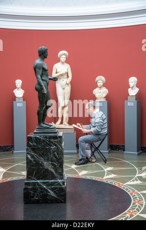 Kunsthistorische Museum "Ny Carlsberg Glyptotek" Kopenhagen, Dänemark, Europa Stockfoto