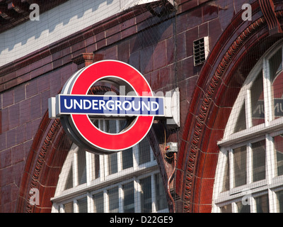 unterirdische Zeichen auf Camden Stadt London UK Stockfoto