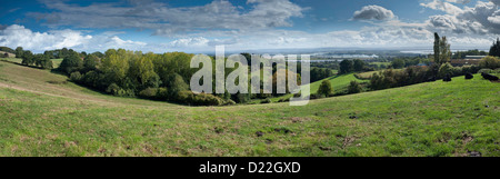 Fluß SEVERN von oben NEWNHAM, Gloucestershire UK Stockfoto