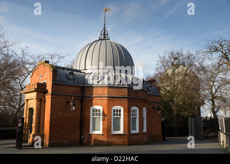 Das Altazimut Pavillon auf dem Royal Observatory Greenwich Stockfoto