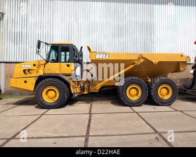 Bell B30D Muldenkipper Stockfoto