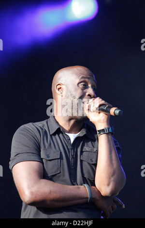 Kelvin Mercer aka Posdnuos von DE LA SOUL LIVE AUF DER BÜHNE BESTIVAL FESTIVAL SEPTEMBER 2012 Stockfoto