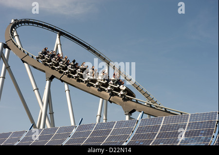 Rust, Deutschland, dem Silver Star im Europapark Rust Stockfoto