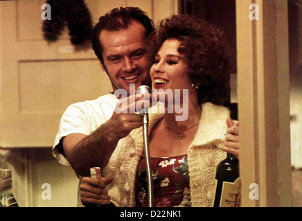 Einer prügeln Übers Kuckucksnest One Flew Over Cuckoo es Nest Jack Nicholson, Marya kleiner Als es Randle (Jack Nicholson) zu Stockfoto