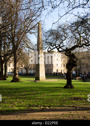 Bad in Somerset, England ist eine lebendige Tourismus-Destination, auch im Winter. Stockfoto