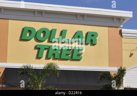Dollarzeichen Shop Stockfoto