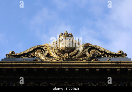 Detail des Goldenen Tores im Justizpalast in Paris Stockfoto