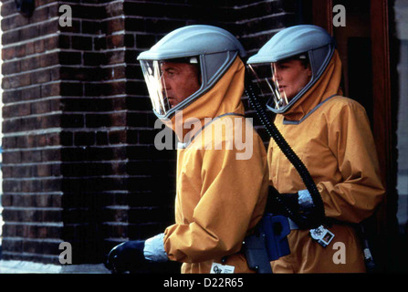 Outbreak - Lautlose Killer Ausbruch Oberst Sam Daniels, M.D. (Dustin Hoffman, l) Und Dr. Roberta "Robby" Keough (Rene Stockfoto