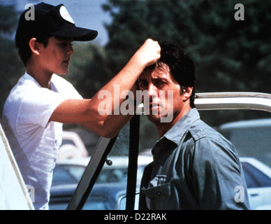 Über die Spitze über der oberen David Mendenhall, Sylvester Stallone *** lokalen Caption *** 1987-- Stockfoto