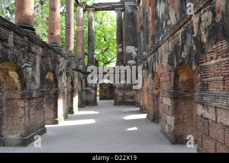 Ruinen der Residency, Lucknow. Residency war Zeuge einiger der dramatischsten Ereignisse des 1. Krieg von Unabhängigkeit, 1857. Stockfoto