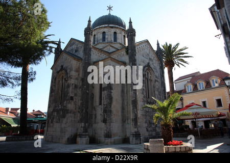 Die Kirche St. Michael der Erzengel, Herceg Novi, Montenegro Stockfoto