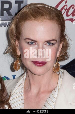 Nicole Kidman bei einem öffentlichen Auftritt für Gold trifft Golden Celebration of Hollywood sowie die sportliche Industrie, neues Flaggschiff der Equinox, Los Angeles, CA 12. Januar 2013. Foto von: Emiley Schweich/Everett Collection/Alamy Live-Nachrichten Stockfoto