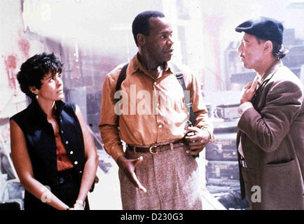 Predator 2 Predator 2 Maria Conchita Alonso, Danny Glover, Ruben Blades Mit Seiner Elite-Truppe, doppelstrebig aus Leona Cantell Stockfoto